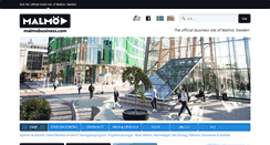 Desktop Screenshot of malmobusiness.com
